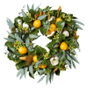 Fresh Citrus Real Touch Magnolia & Lemons Wreath