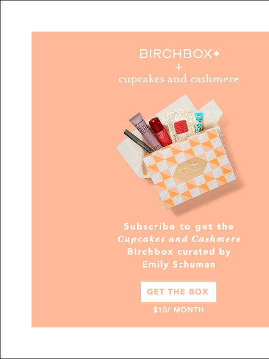 birchbox + cupcakes and cashmere
