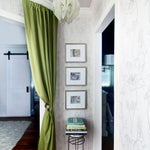 Green and Taupe Gallery Wall