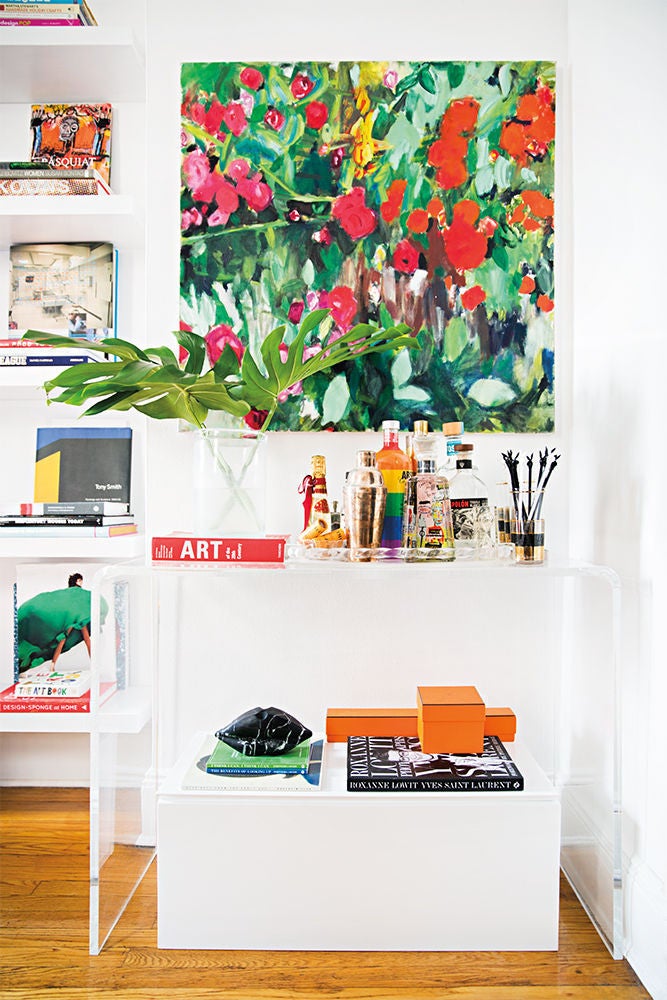 a studio full of style in 250-square-feet