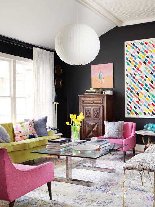 an austin family’s bold, bright space