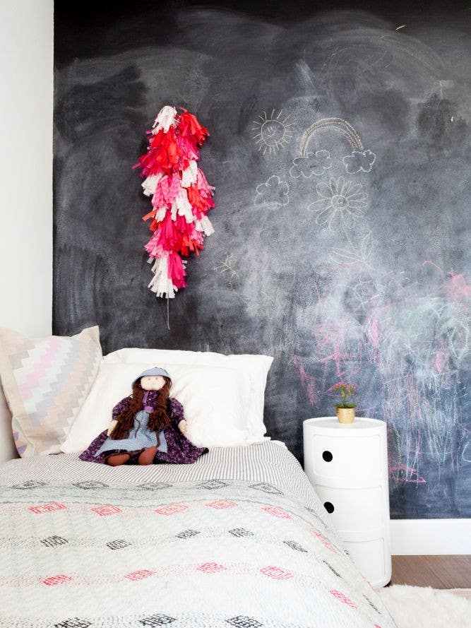 Black and Taupe Kid's room