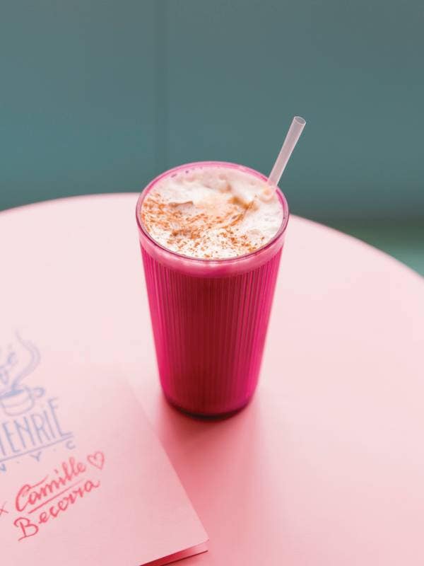 Cafe Henri NYC Pink Drink