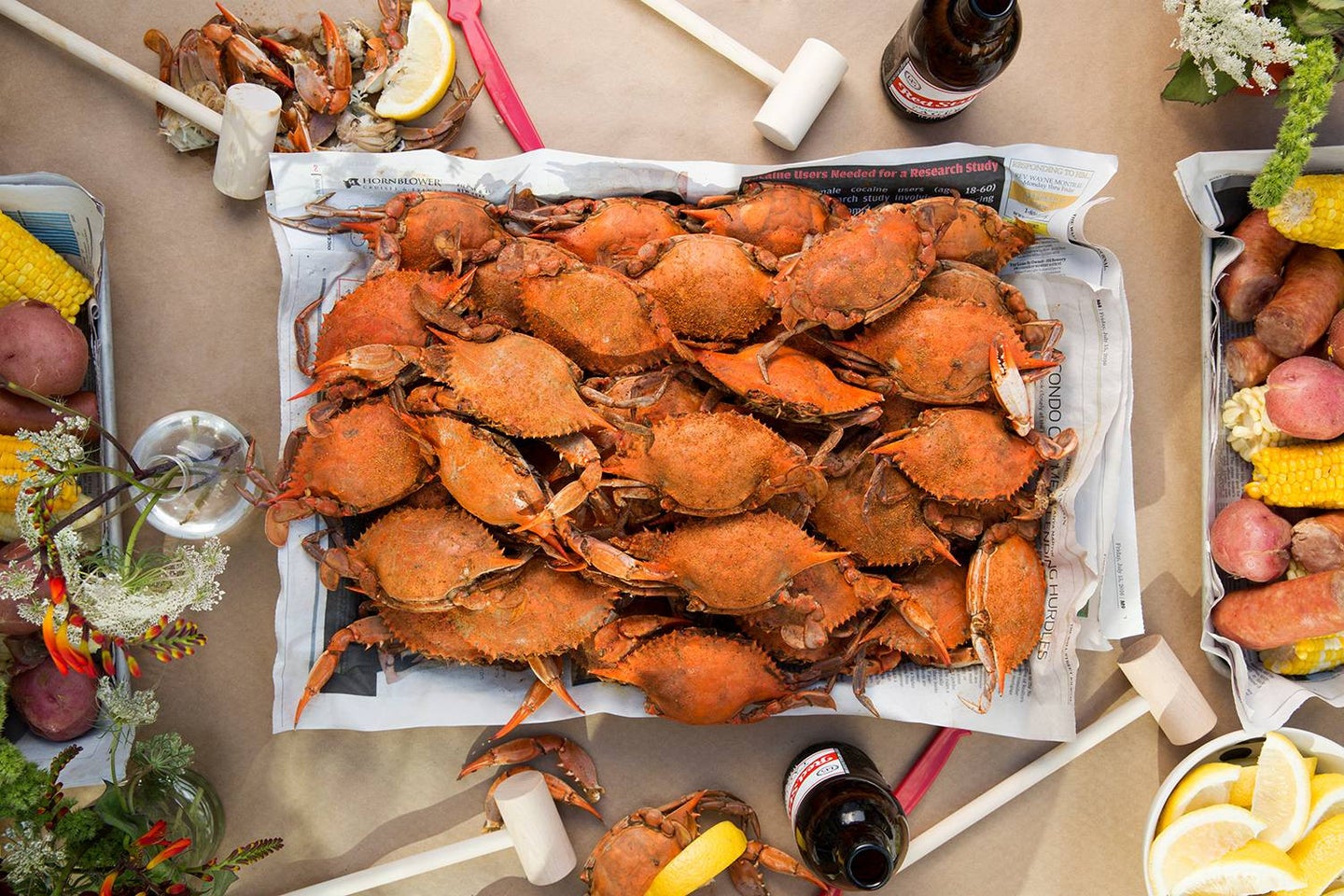 How To Host A Crab Boil Seasoned Crabs