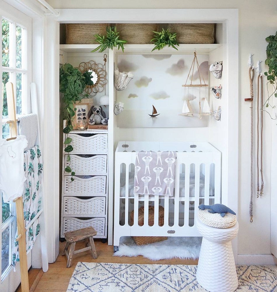 Taupe and White Nursery