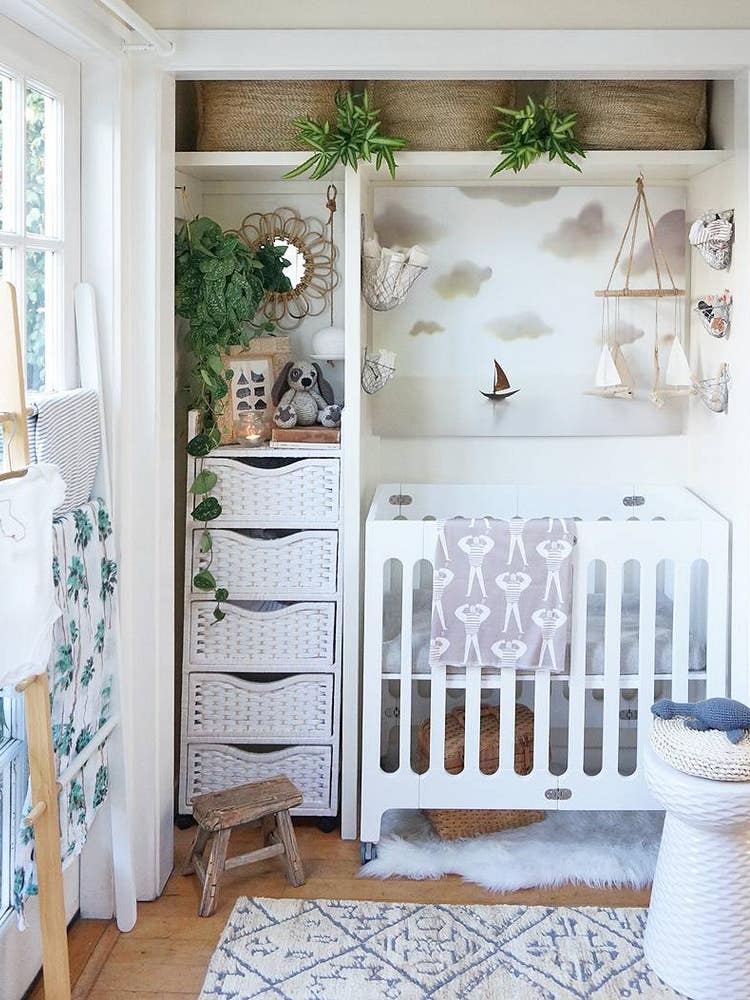 Taupe and White Nursery