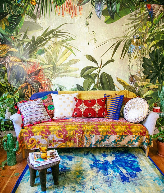 maximalism home decor the jungalow