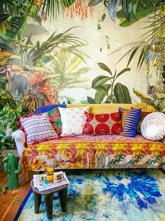 maximalism home decor the jungalow