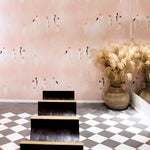 Black and Pink Entryway
