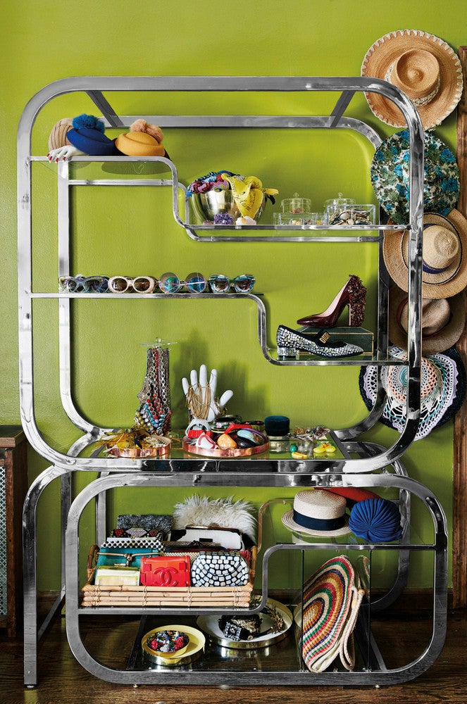 Green and Silver Closet