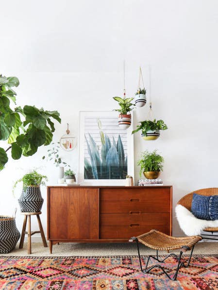 transform your vintage credenza into a modern focal point