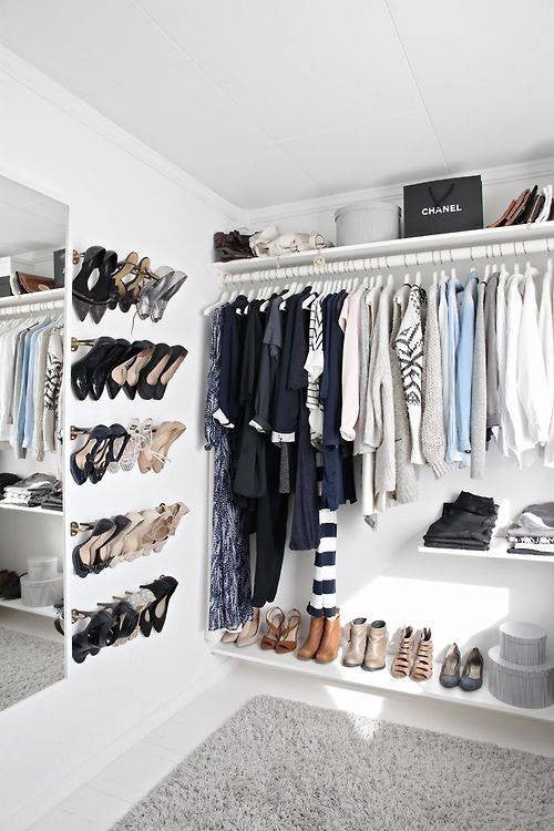 clever shoe storage closet