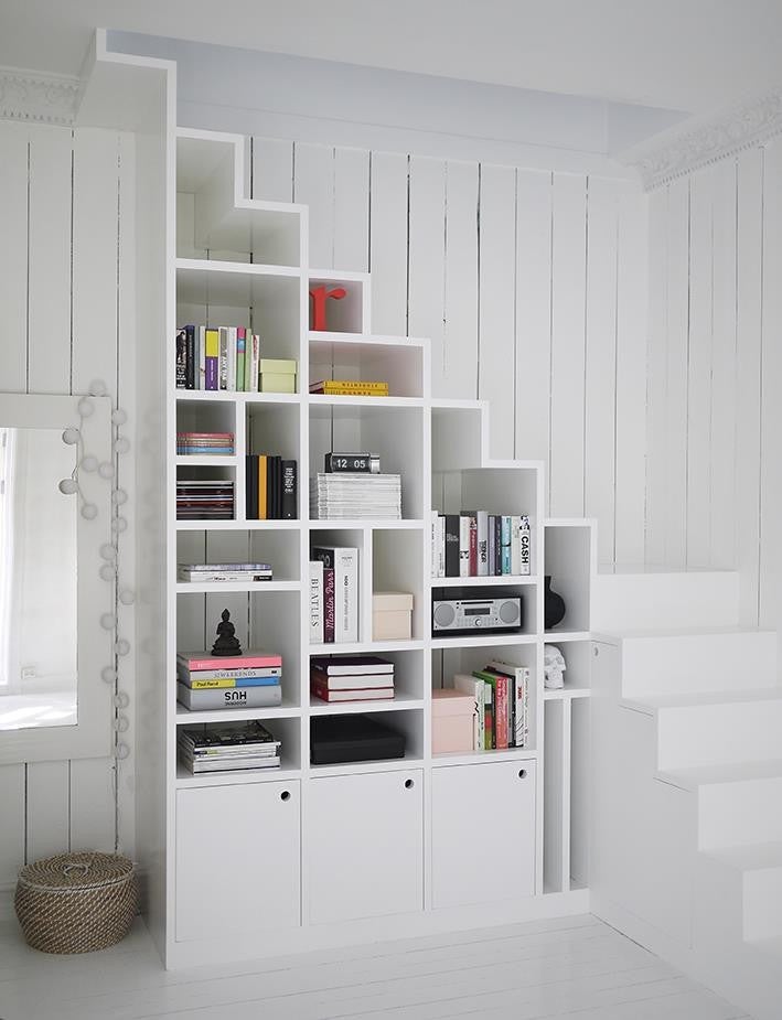 The Best Shelves for Small Spaces Under Stairs