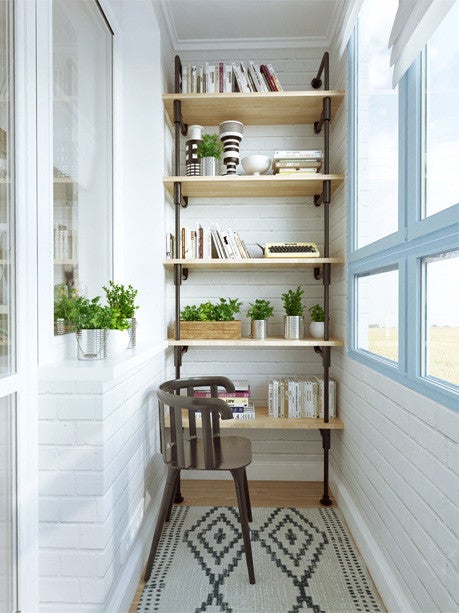 The Best Shelves for Small Spaces Tiny Sun Porch