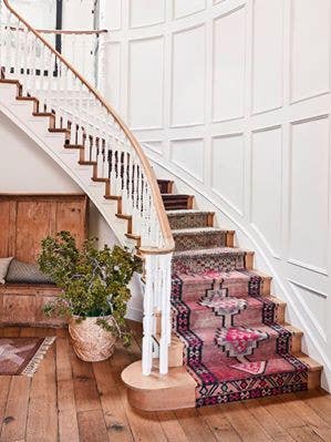 The Boho-Approved Upgrade Your Staircase Desperately Needs