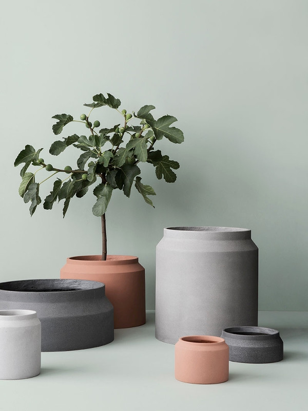 View of Concrete Decor Pieces For Home - Cement Accessory Trend | domino