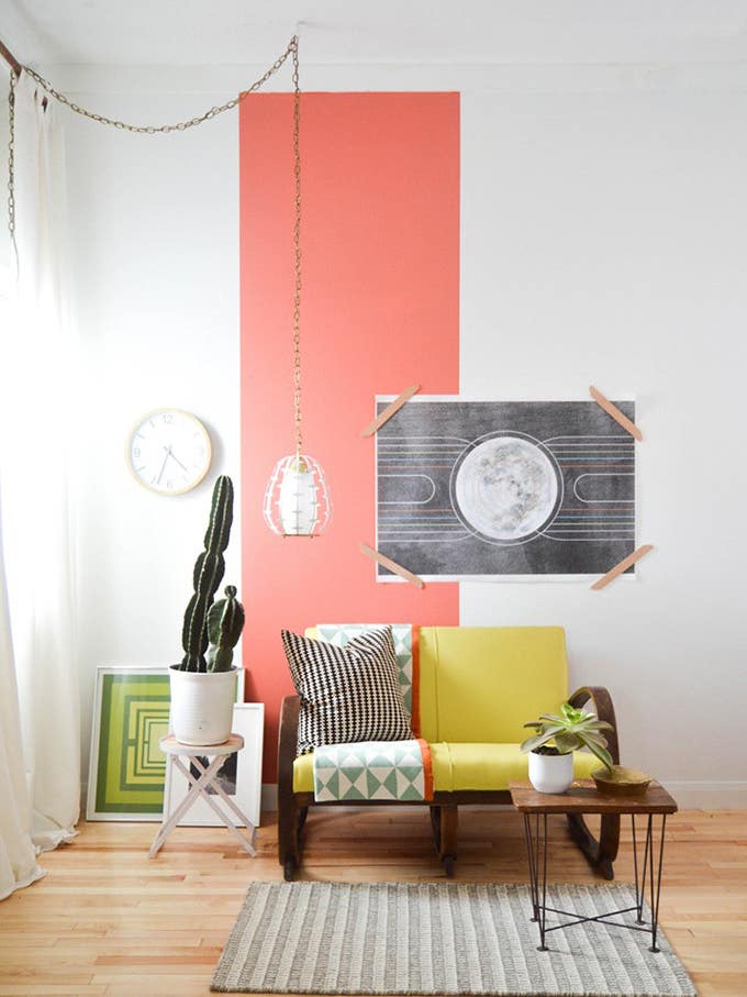 This Paint Trick Is the Cheapest Way to Refresh Your Living Room