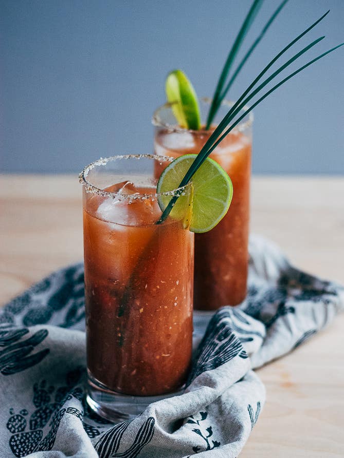 9 Simple Tequila Cocktails to Make Right Now- bloody maria