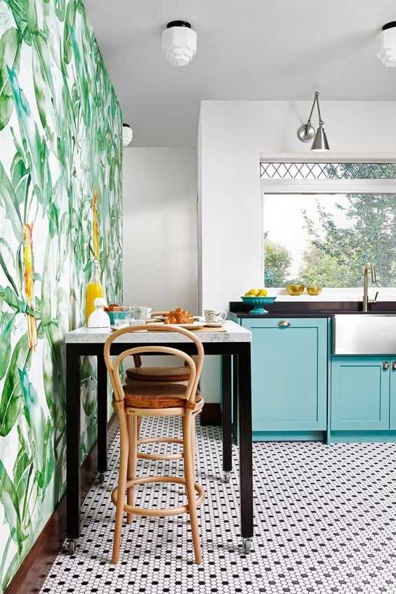 Ideas For Decorating Your Kitchen Floors With Tiles: be subtle