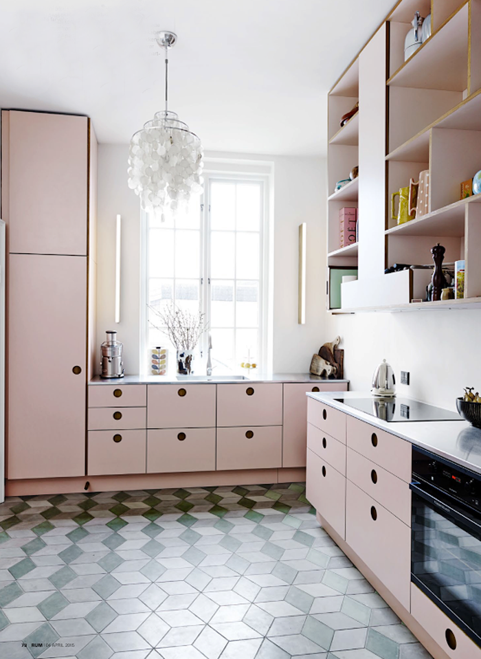 7 Patterned Kitchen Floors That Got it Right