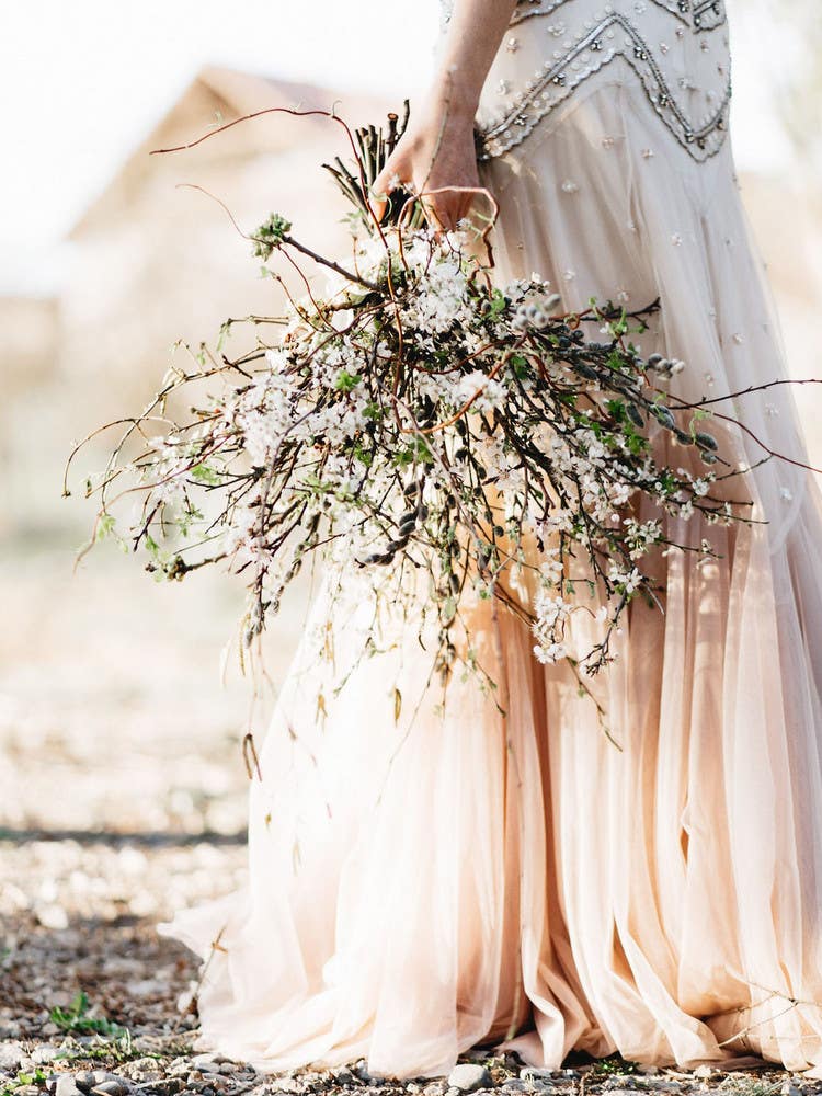 14 Non-Traditional Wedding Bouquets That Wow