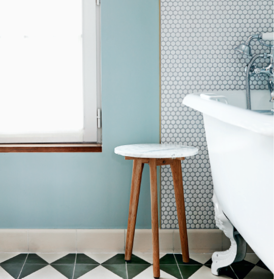 15 Blue Bathroom Ideas To Inspire Your Makeover- eggshell blue bathroom