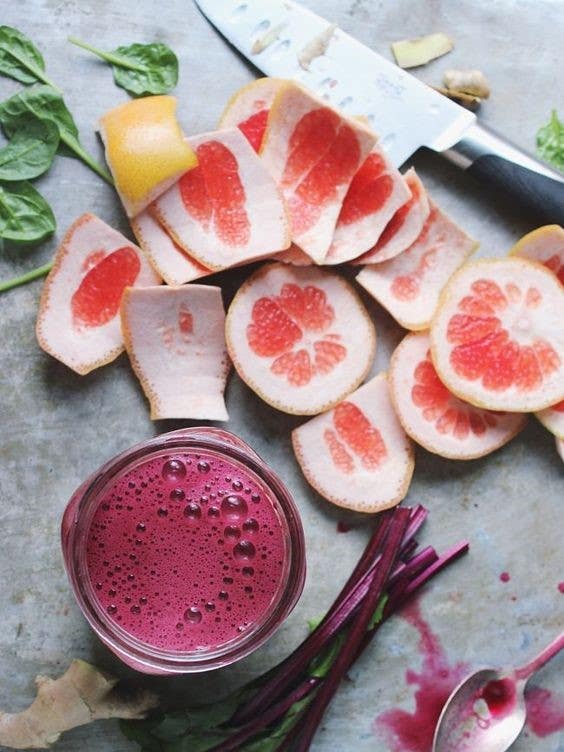 diy juice recipes beet grapefruit green