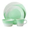 entertaining items green place setting