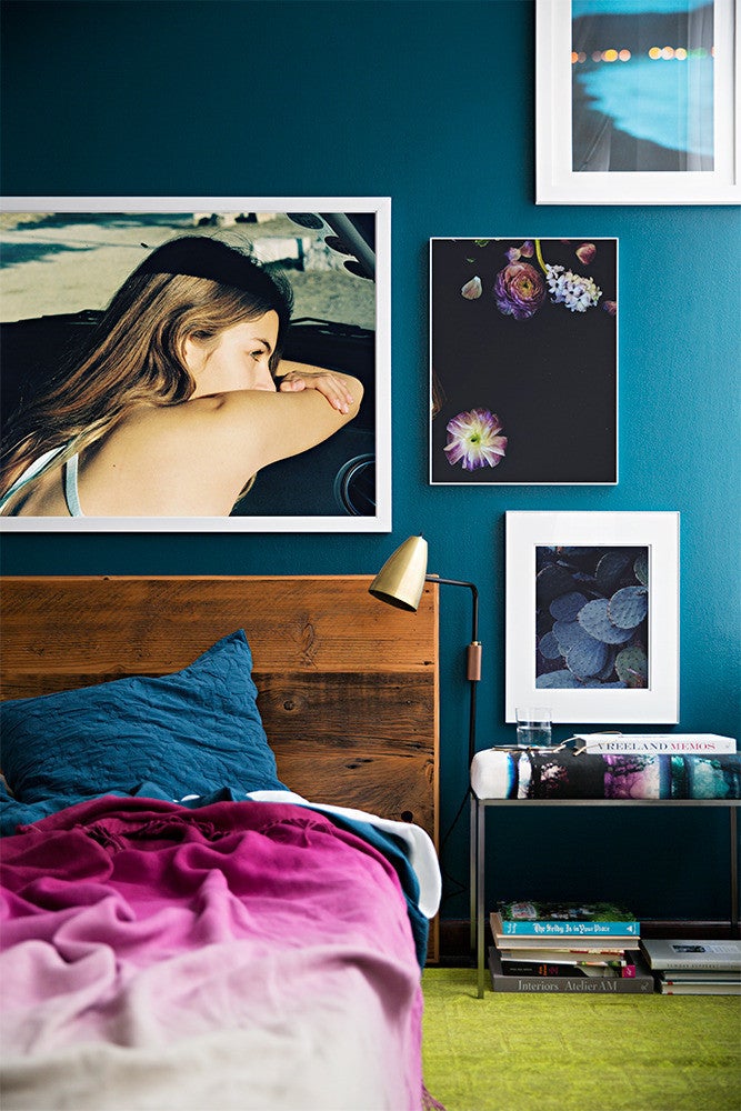 10 Teal Home Decor Ideas- jewel toned bedroom
