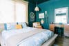 10 Teal Home Decor Ideas- bohemian bedroom