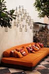 Outdoor Decorating Ideas For Summer - orange color is trending