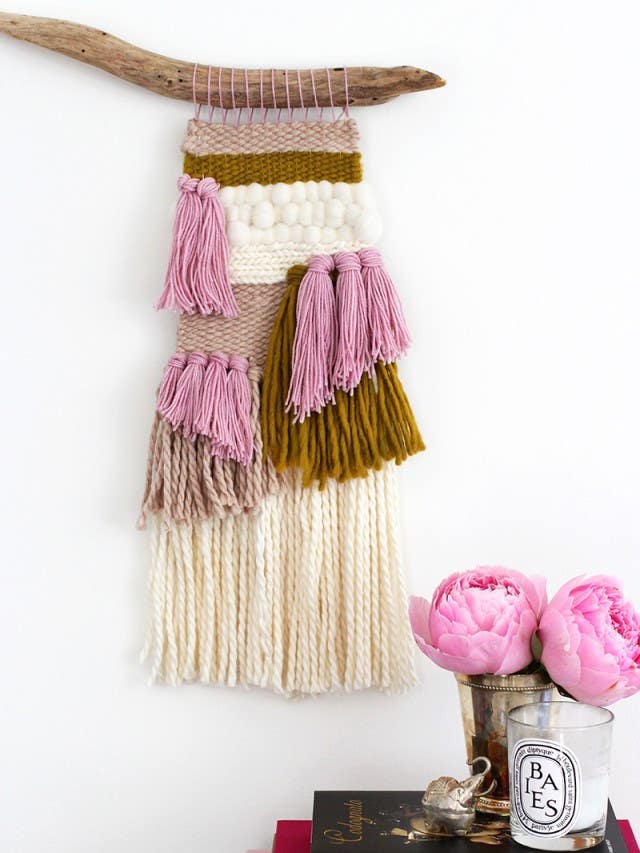 DIY Woven Wall Hangings to Add ‘70s Flair to Your Space