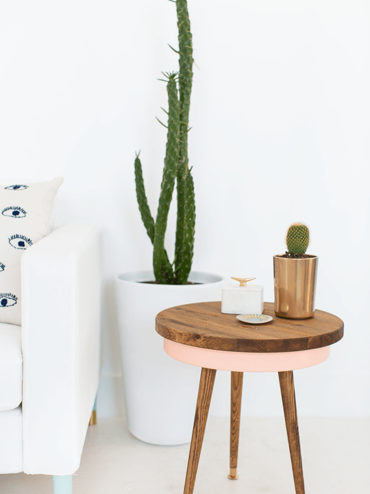 9 Colorful Ways to Upgrade a Side Table