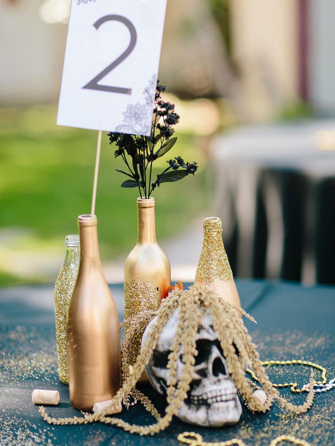 You’ll Fall For These Hauntingly Beautiful Halloween Wedding Details