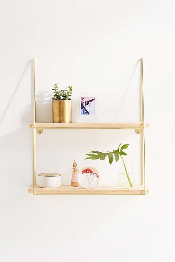 How to Fake a Bar Cart In a Tiny Space