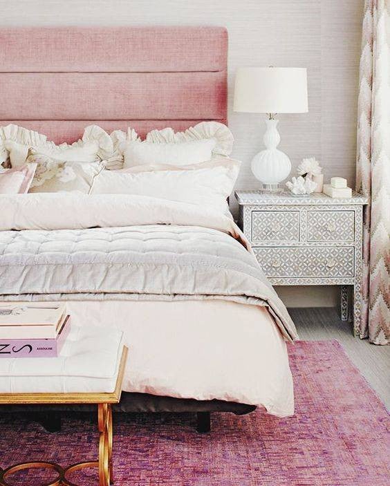 Best Spring Colors For Home Decorating Pink Bedroom