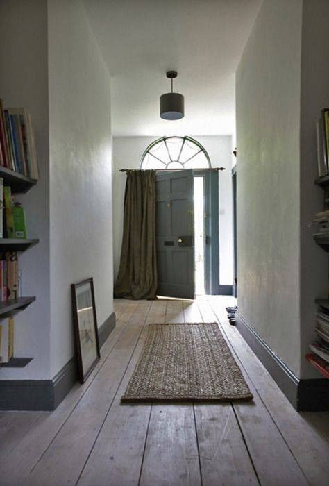 painted woodwork white hallway