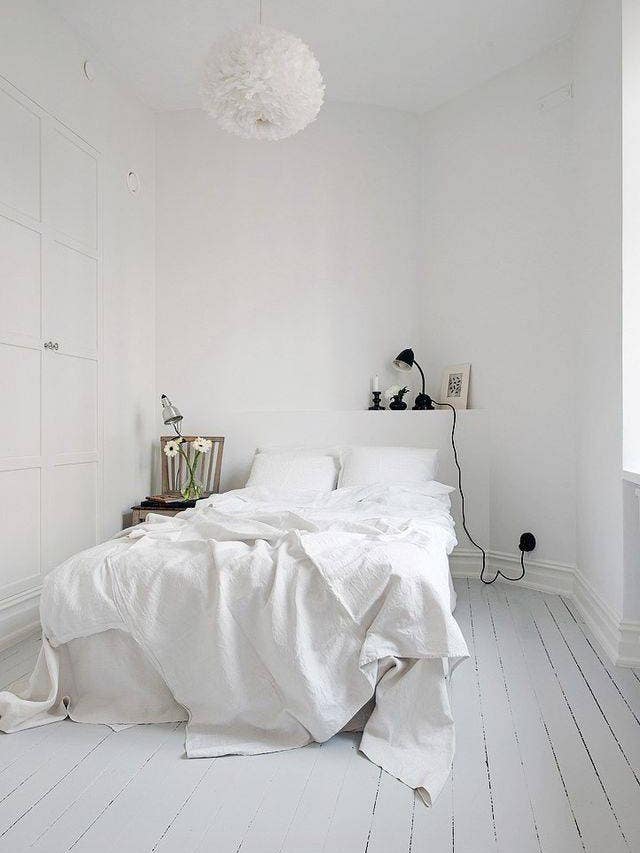 Best All White Room Ideas White Bedroom White Floors