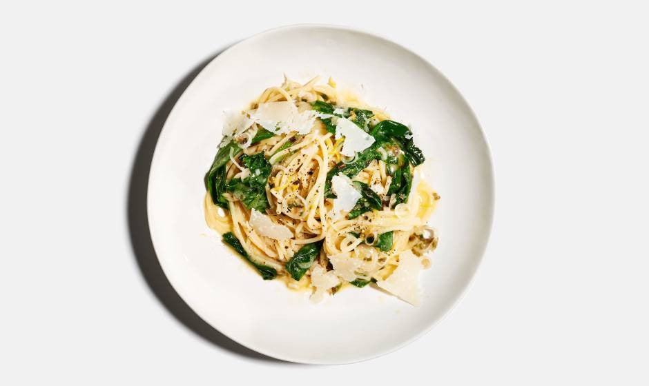 Spring Greens Recipes Spaghetti With Ramps