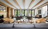 Best Modern Lake Houses Neutral Living Room
