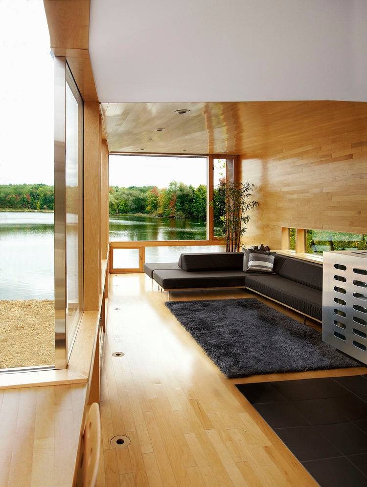 Best Modern Lake Houses Wood Home Lots Of Windows