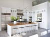 Best Modern Lake Houses White Kitchen