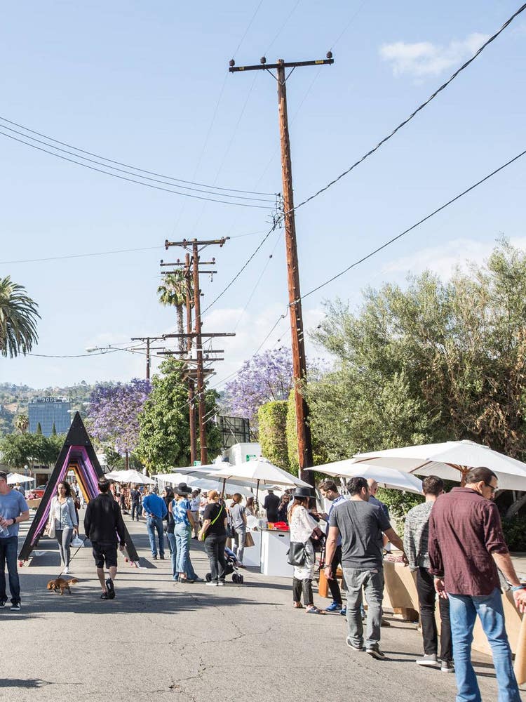 a street af(fair): an outdoor design market with california flavor