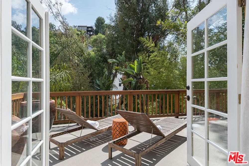 Jason Segel's Los Angeles Home Exterior