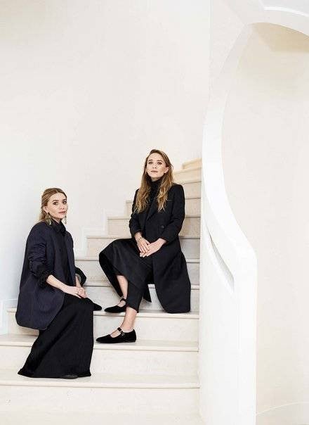 Mary-Kate And Ashley Olsen Open The Row In New York Portrait
