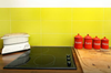 Colorful Kitchen Backsplashes Bright Yellow