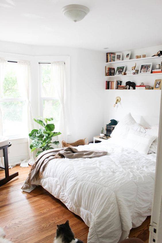 Small Apartment Storage Ideas White Bedroom
