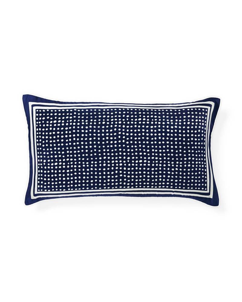 pillow shapes navy silk lumbar serena and lily
