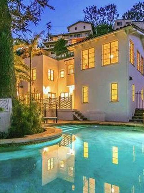 nate berkus design white california home with pool
