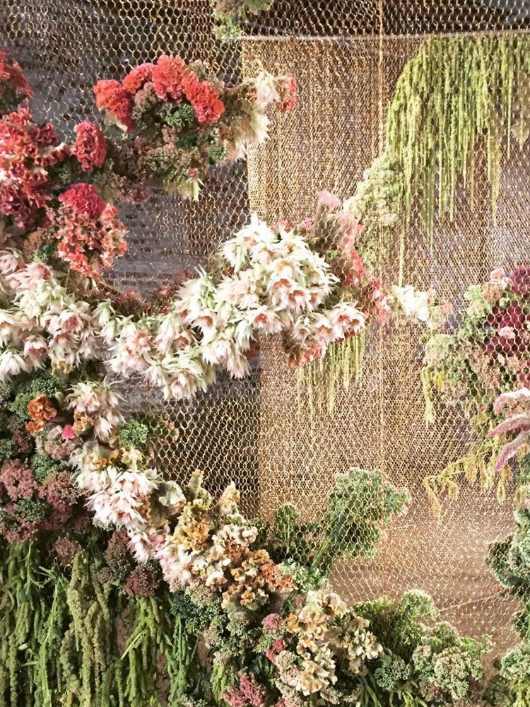 Best Set Design NYFW Ulla Johnson Floral Installations